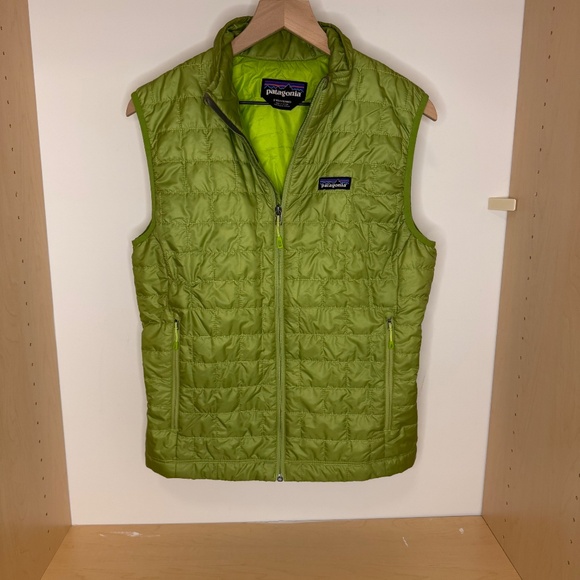 FLAWLESS Patagonia Nano Puff Vest Green STY84241 Men’s Small - Picture 2 of 6